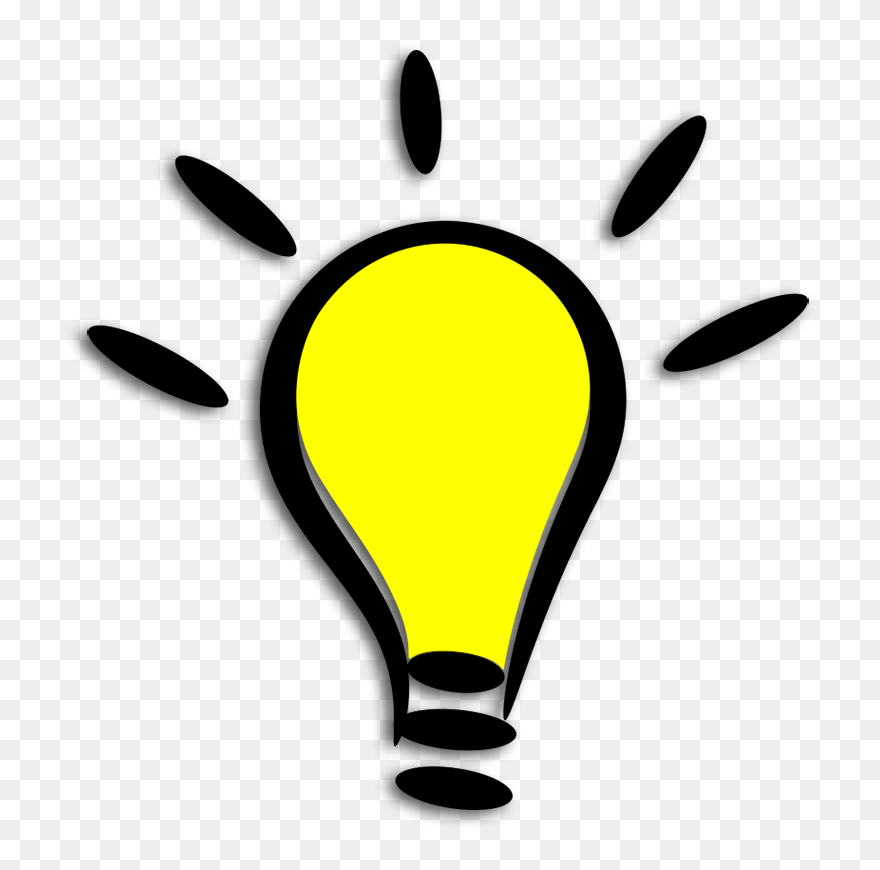 Clip Art Light Bulb Png Transparent Png