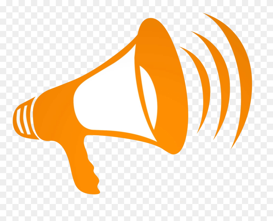 Announcement Clipart Transparent - Transparent Background Megaphone Png