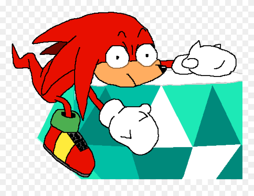 Transparent Emerald Clip Art - Knuckles Sonic Mania Adventures - Png Download