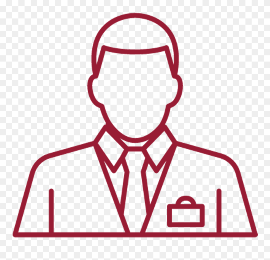 White Collar Worker Icon Clipart