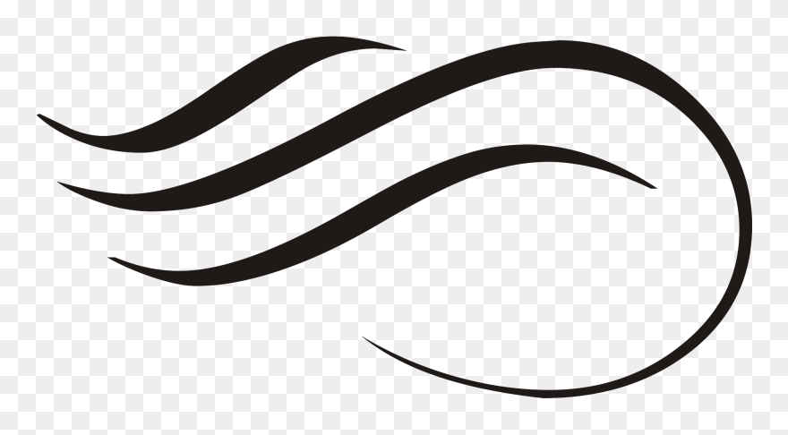 Line Clipart Parallel Line - Curvy Lines Clip Art - Png Download