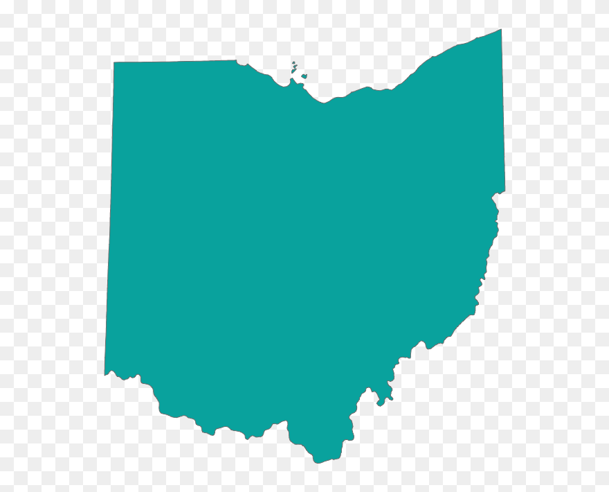 Picture Frames Clip Art - Ohio District Map 2019 - Png Download