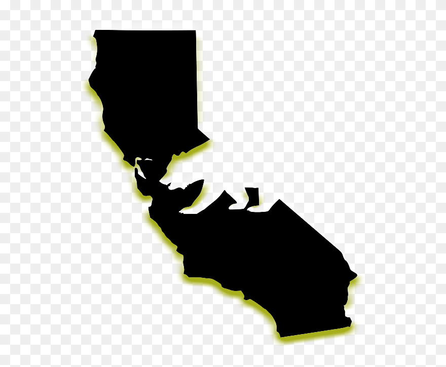 Ohio Royalty-free Clip Art - California State With Bear - Png Download