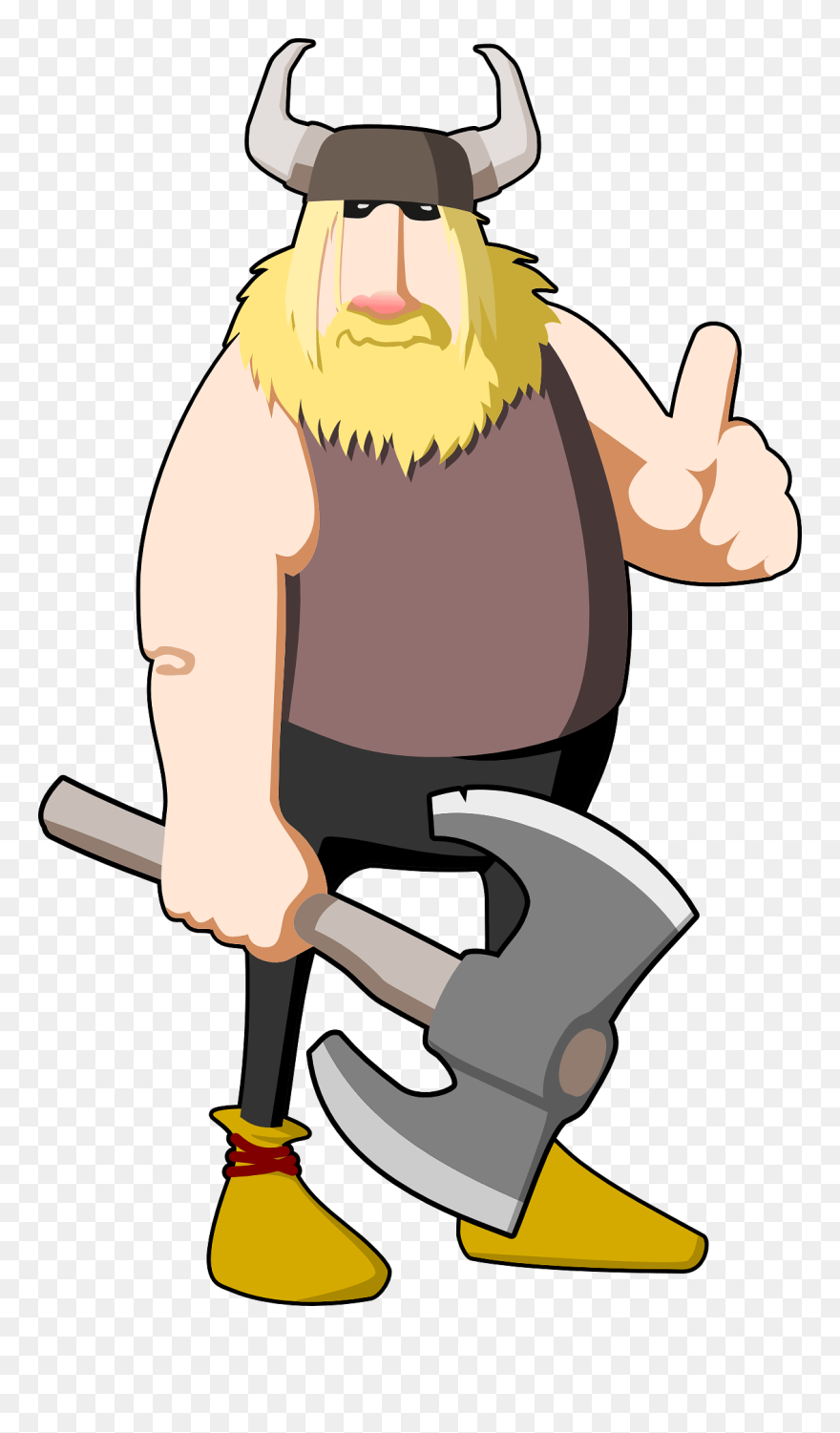 Viking Clipart No Background - Png Download