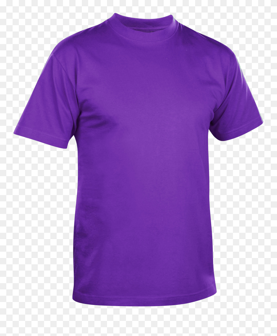 Purple Shirt Png - Violet Shirt Png Clipart