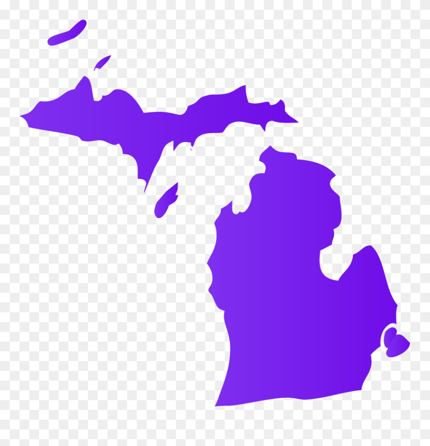 James River Ohio River Map Mississippi River - Michigan Electoral Map 2012 Clipart