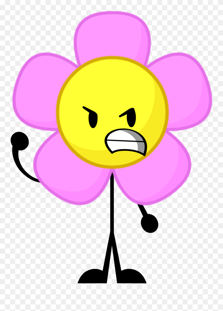 Battle For Dream Island Flower Bfdi Flower Clipart (5369282