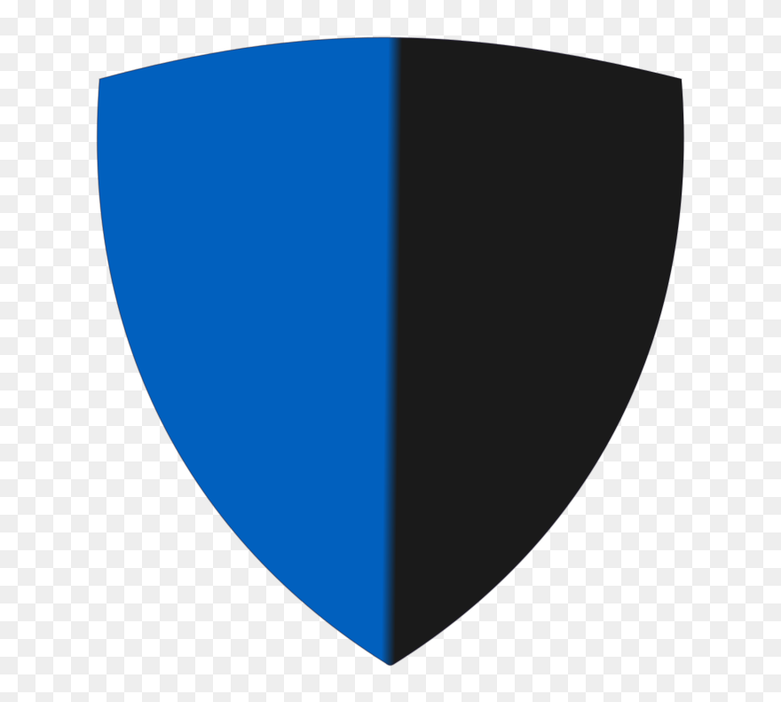 Lighter Blue Gradient Shield Svg Clip Arts - Emblem - Png Download