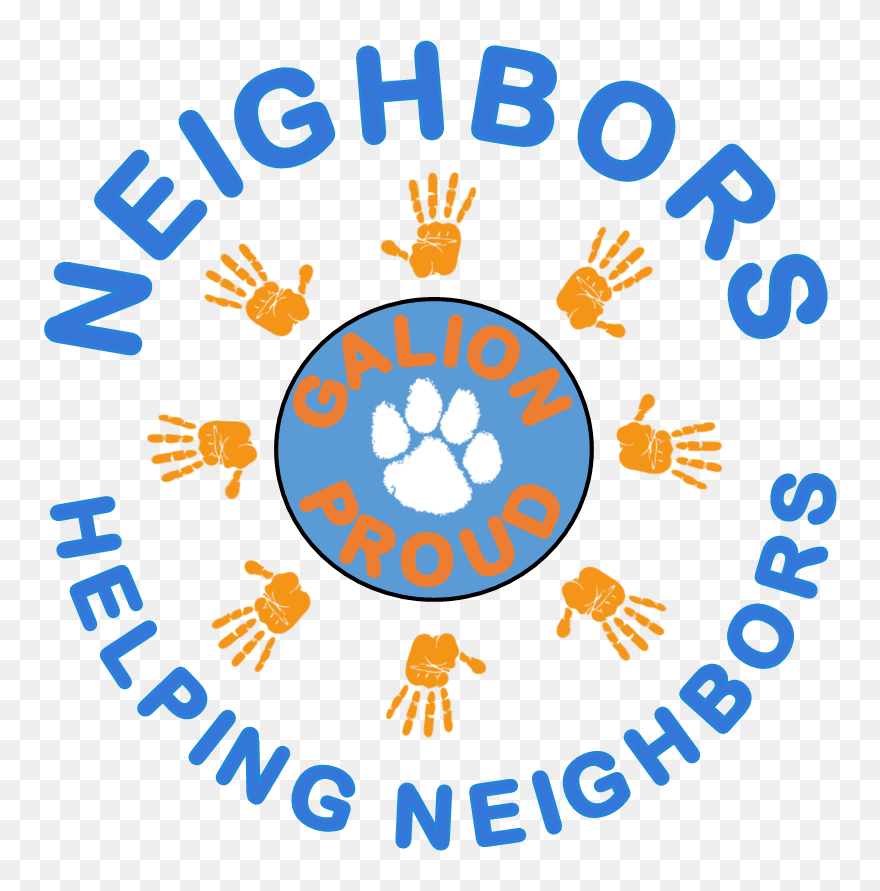 Neighbors Helping For Community Clipart
