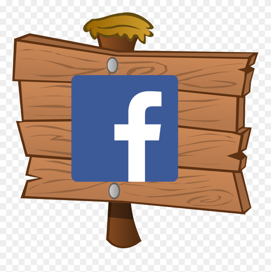 Facebook Sign Cartoon Clipart
