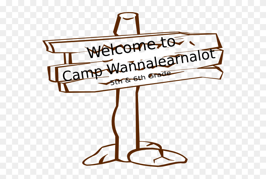 Wooden Sign Clip Art - Png Download