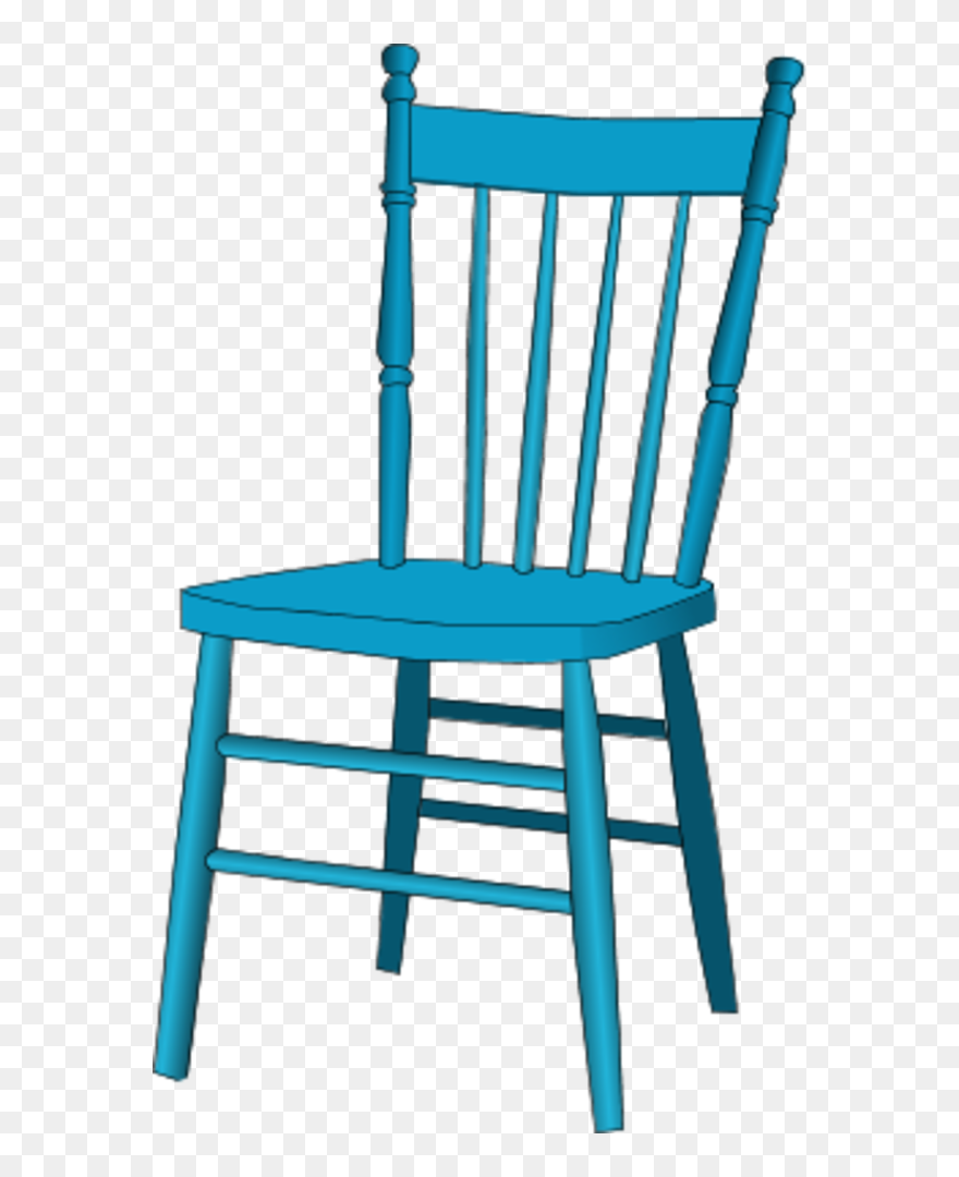 Wooden Chair Simple - Chair Clipart - Png Download