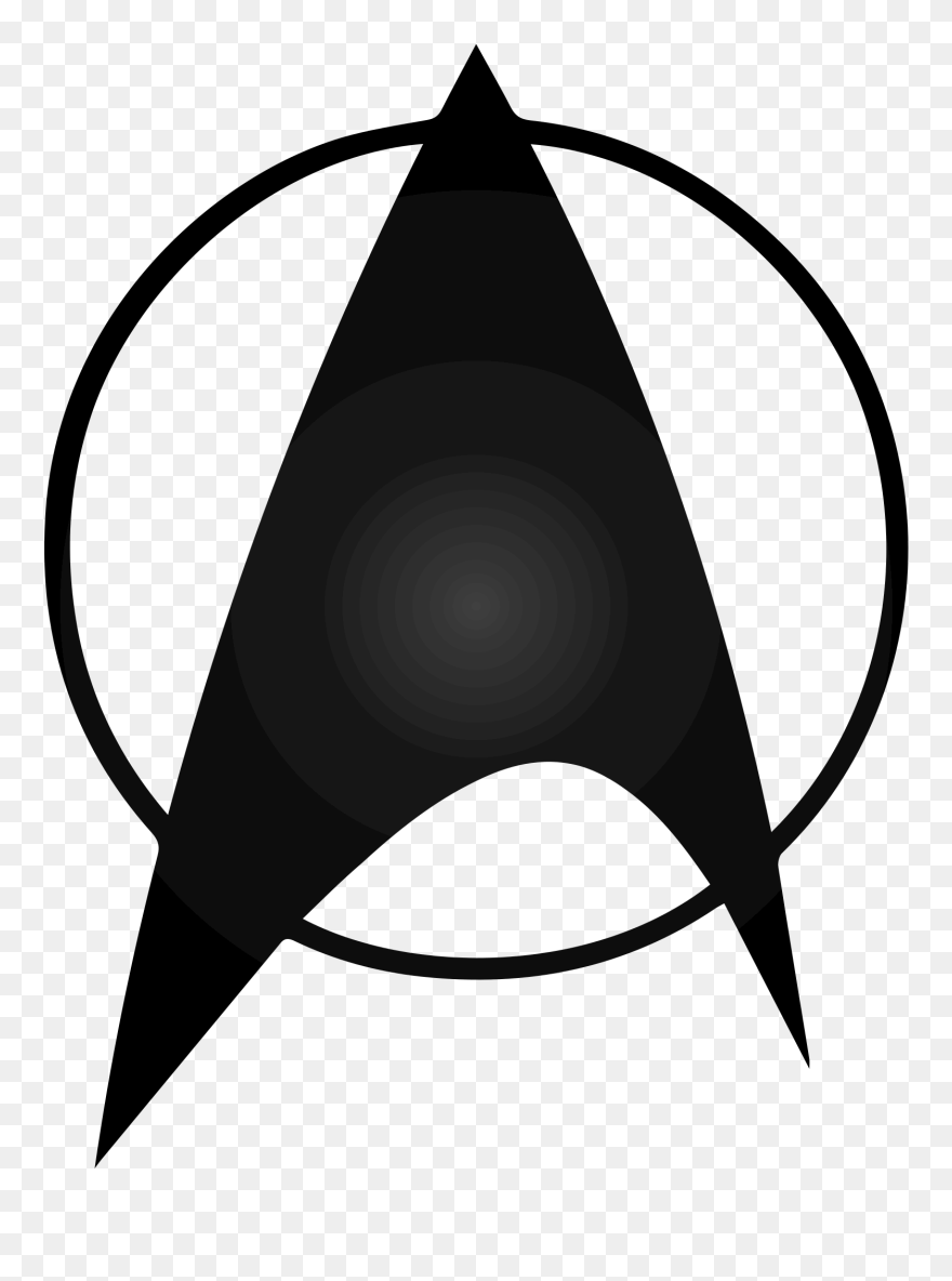 Library Of Star Trek Symbol Svg Freeuse Download Png - Star Trek Logo On Mars Clipart