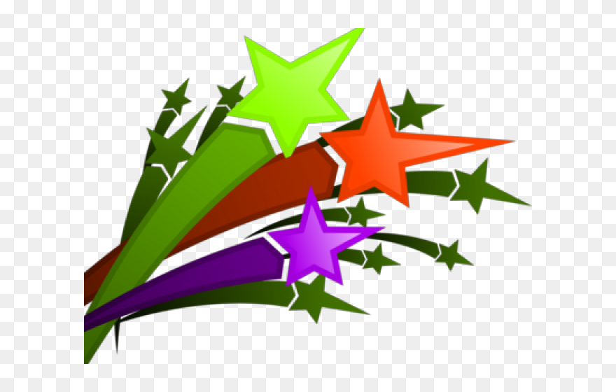 Clipart Of Shooting Stars - Png Download
