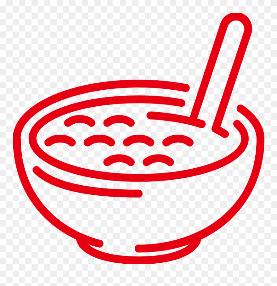 Black And White Oatmeal Clipart - Png Download