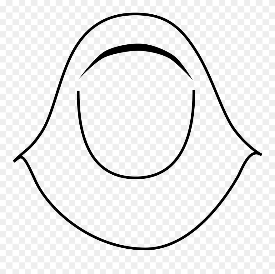Tudung Clip Art - Png Download