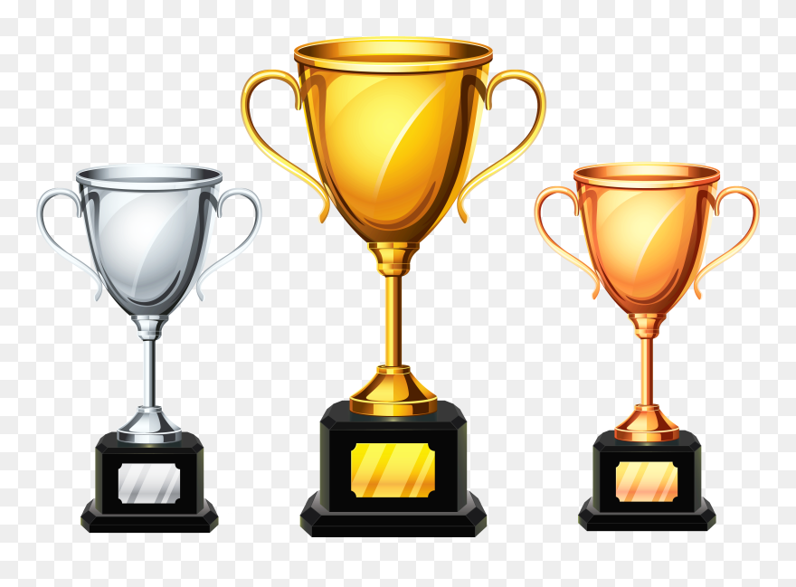 Super Bowl Trophy Drawing - Trophies Clipart Png Transparent Png