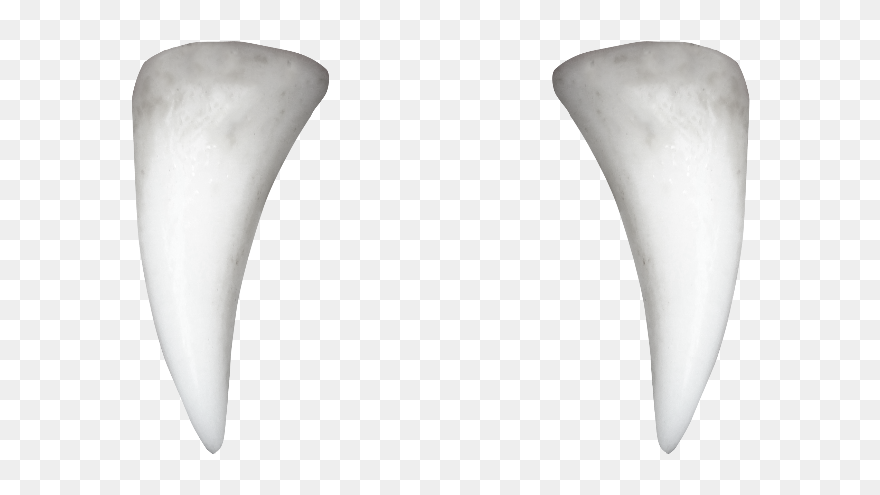 Vampire Teeth With Pointed Tooth Png - Vampire Teeth Transparent Clipart