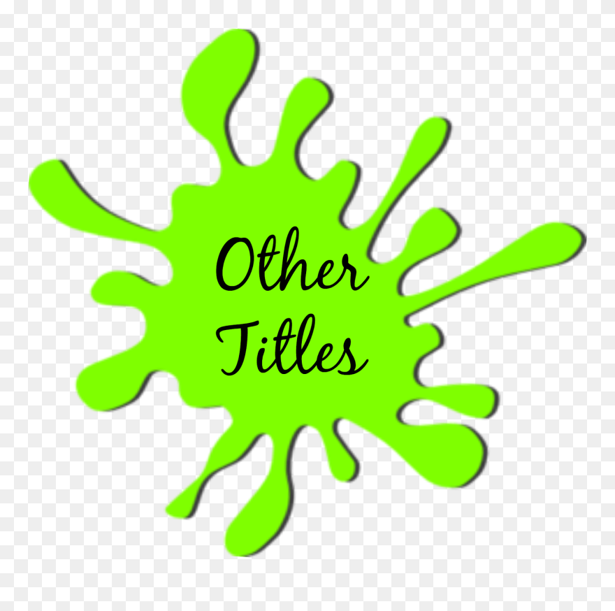 Https - //twitter - Com/elenamreyes - Green Paint Splatter - Gifts Clipart