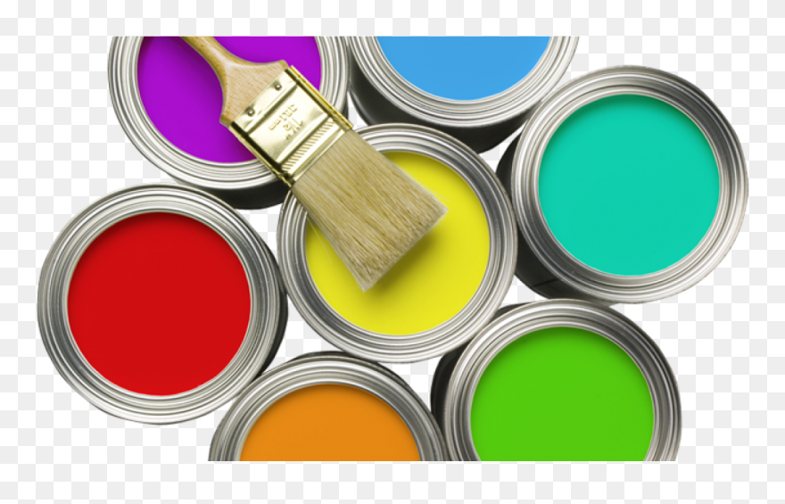 Transparent Paint Colors Clipart - Paints Png