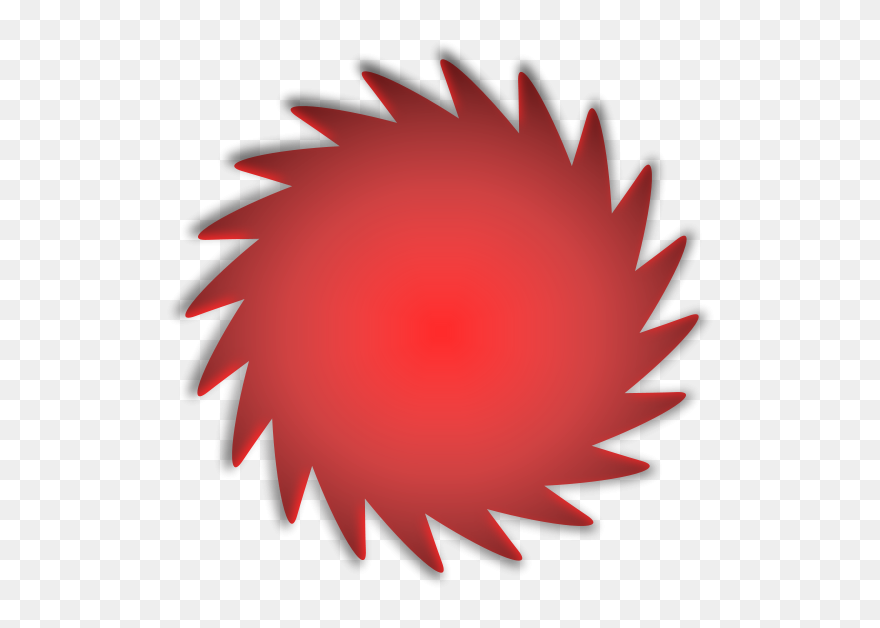 Saw Blade - Round Shape Design Png Clipart