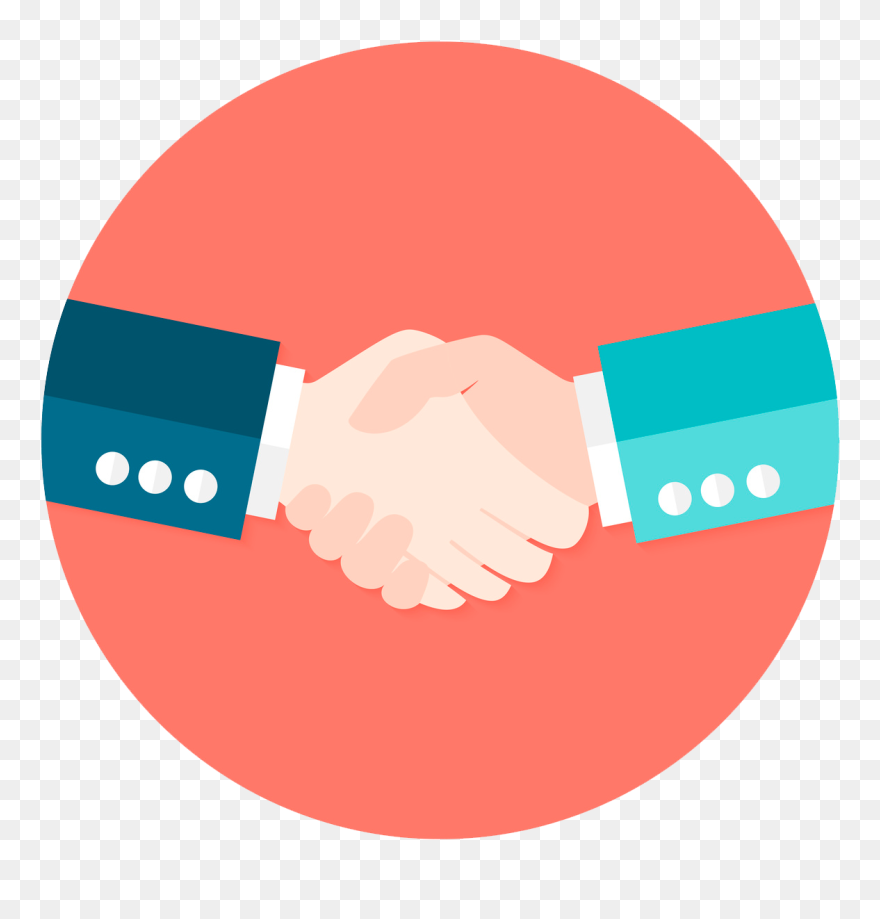 Computer Icons Clip Art Deal With It - Partnership Flat Icon - Png Download