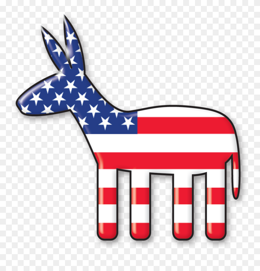 Donkey Flag Clipart