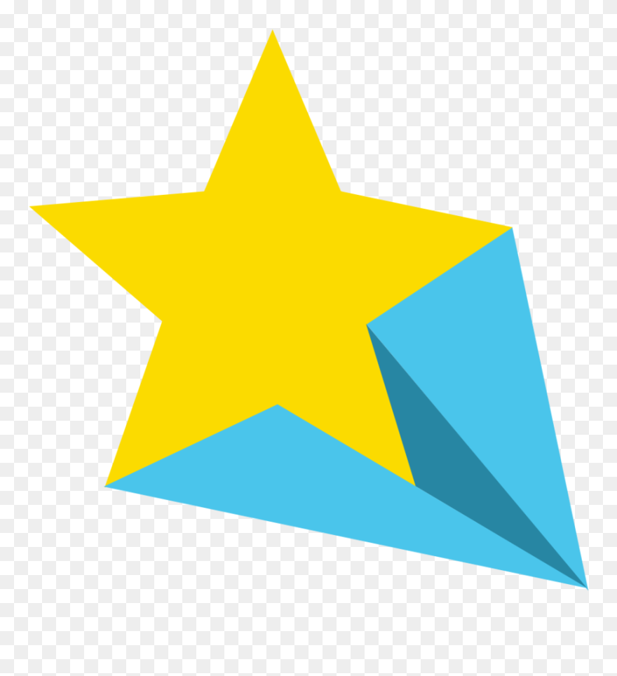 Retro Shooting Stars Clipart - Png Download