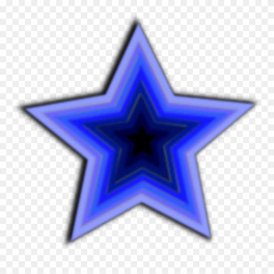 Blue Star Clipart