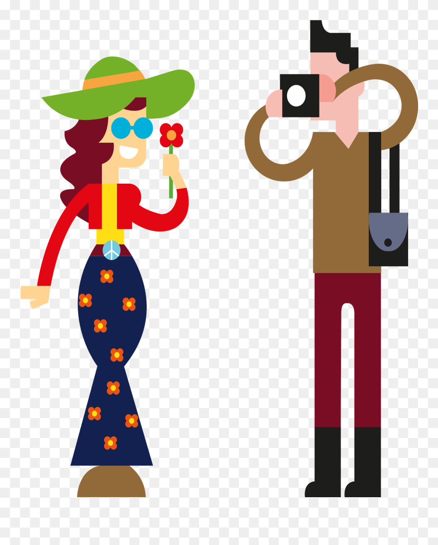 Tourists Clipart - Tourists Clipart Transparent - Png Download