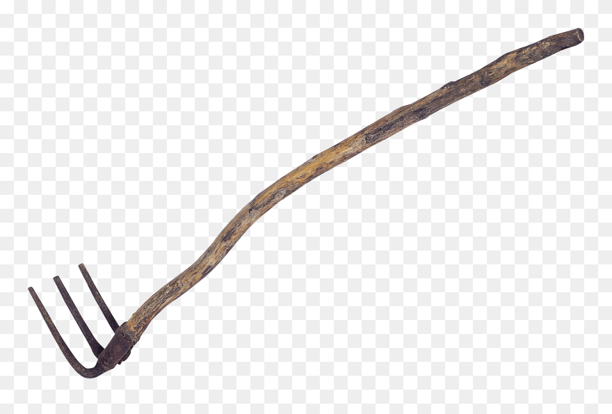 Gardening Forks Rake Tool Clip Art - Pitchfork Shovel Png Transparent Png