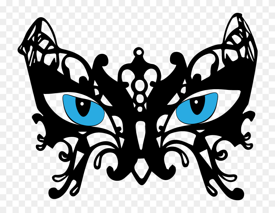 Butterfly Mask - Mask Masquerade Eye Mask Png Clipart