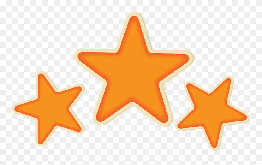 Star Clip Art Star Cluster Free For Download On Rpelm - Three Stars Cartoon - Png Download