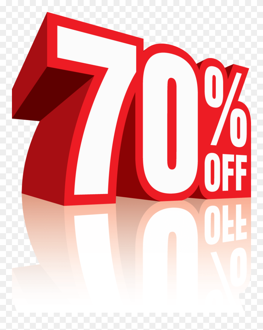 70% Off Sale Clipart