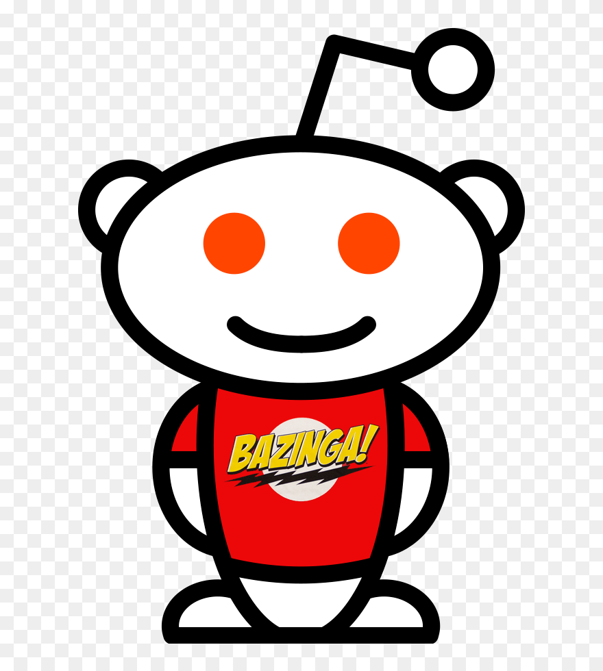 White Reddit Logo Transparent Clipart