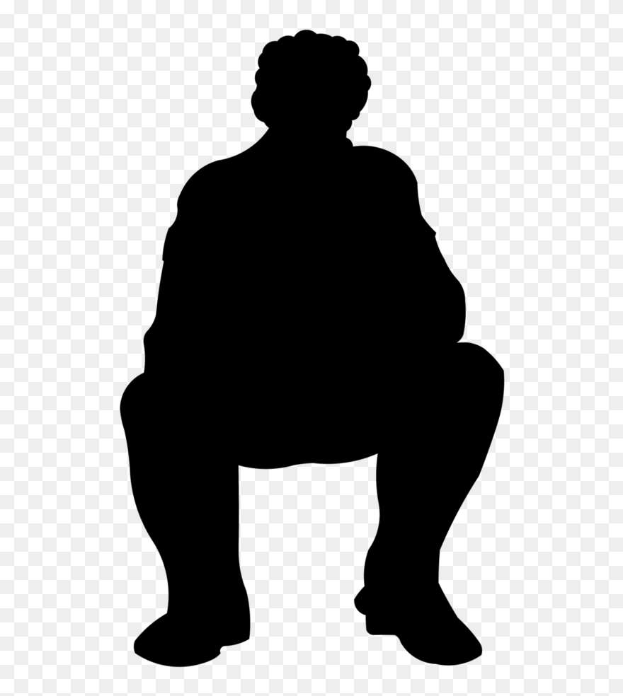 Silhouette Portable Network Graphics Clip Art Image - Person Sitting Silhouette Png Transparent Png