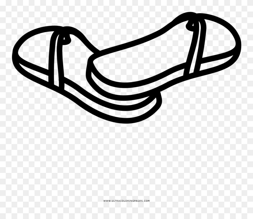 Transparent Flip Flop Clipart - Png Download