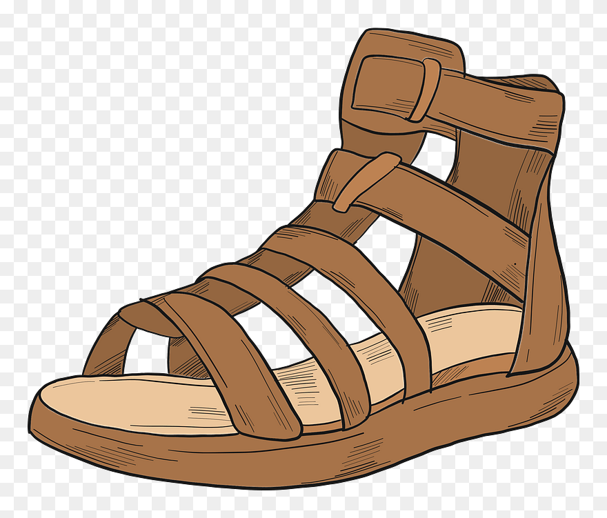 Sandal Clipart - Fisherman Sandal - Png Download