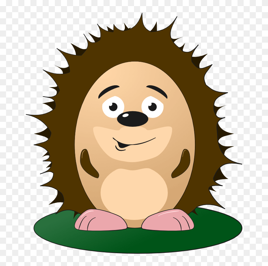 Dekoracje Jesienne Jez Szablon Clipart