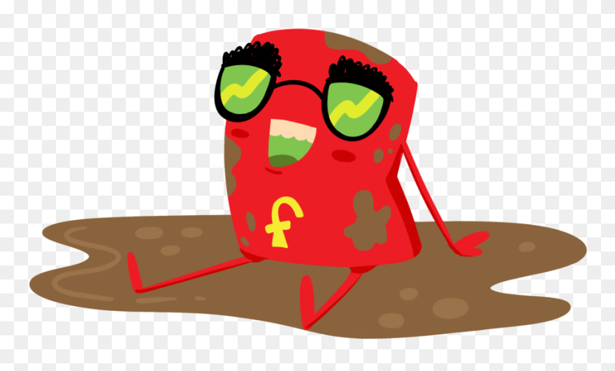 Mudpuddlebot-pat - Illustration Clipart