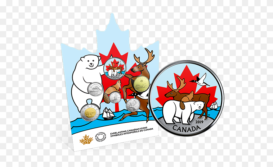 Canada Coin Set 2019 Clipart