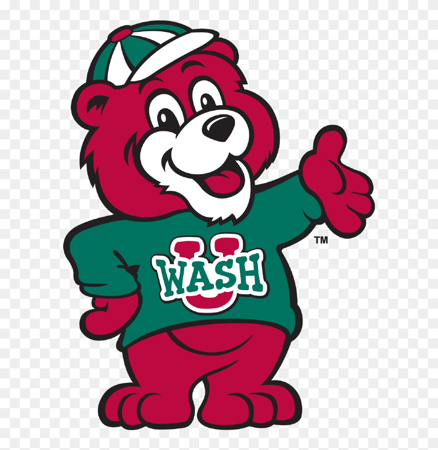 Wash U St Louis Mascot Clipart