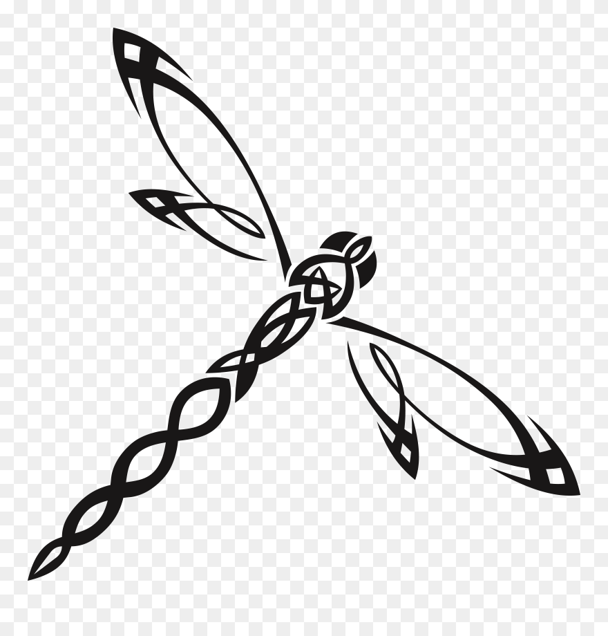 Dragonfly Insect Clip Art - Clipart Dragonfly Transparent Background - Png Download
