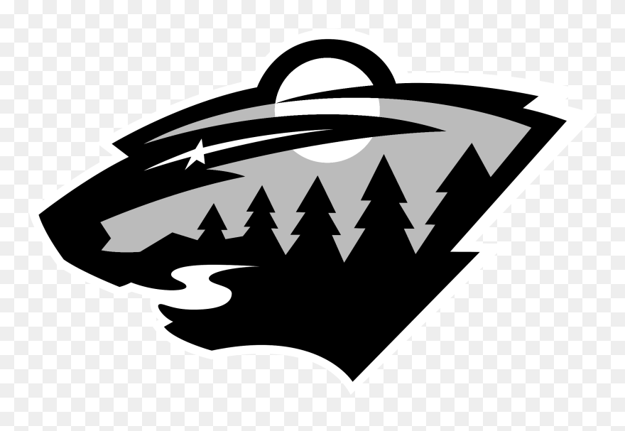 Minnesota Drawing Nhl Logo - Minnesota Wild Logo Svg Clipart