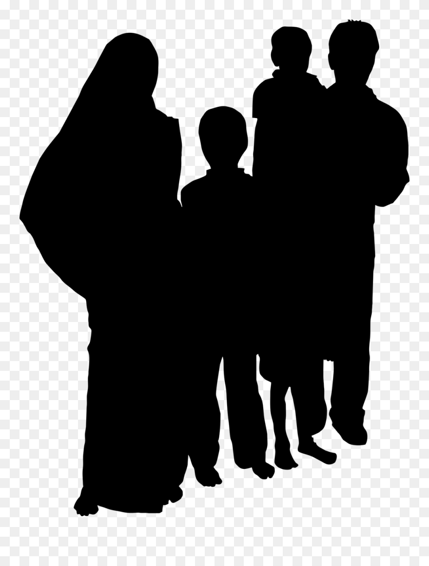 indian family clipart black and white indian people silhouette png transparent png 5371932 pinclipart indian family clipart black and white