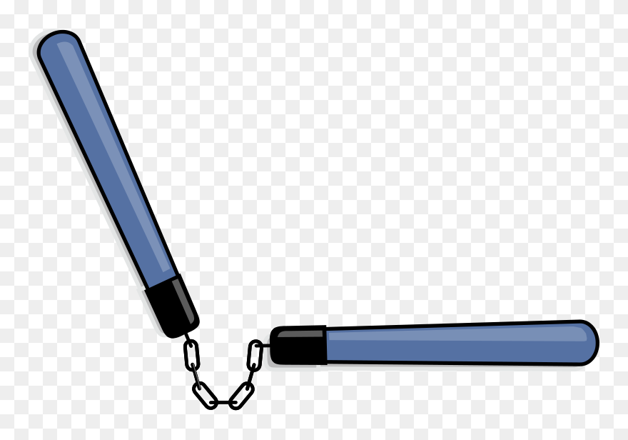 Nunchaku - Nunchaku Png Clipart