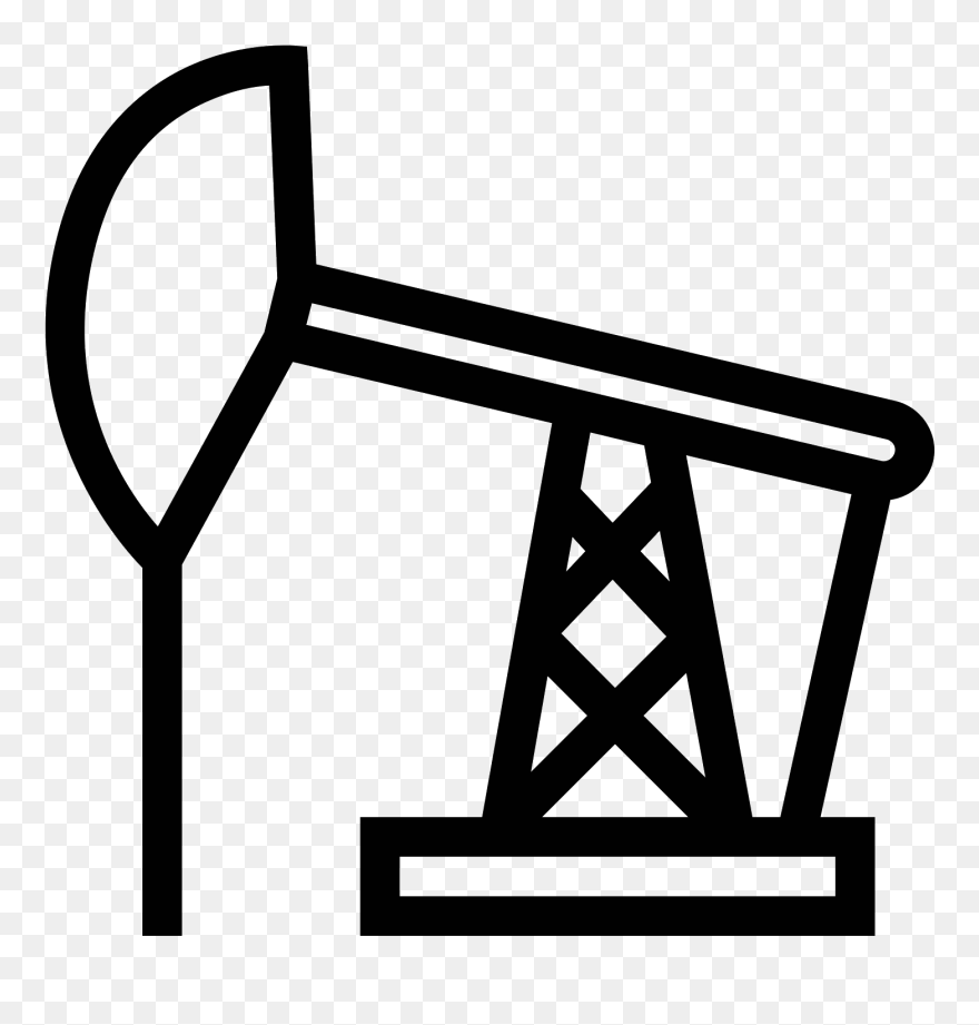 Pump Jack Icon Clipart