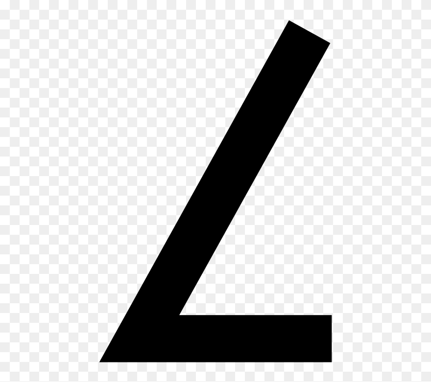 Phoenician Lamedh Svg Clip Arts - Phoenician Lamed - Png Download