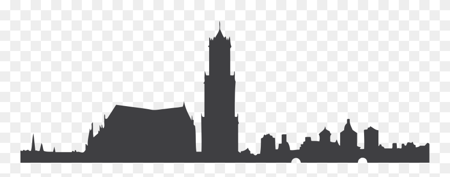Hu University Of Applied Sciences Utrecht Skyline Nieuwe - Utrecht Skyline Png Clipart