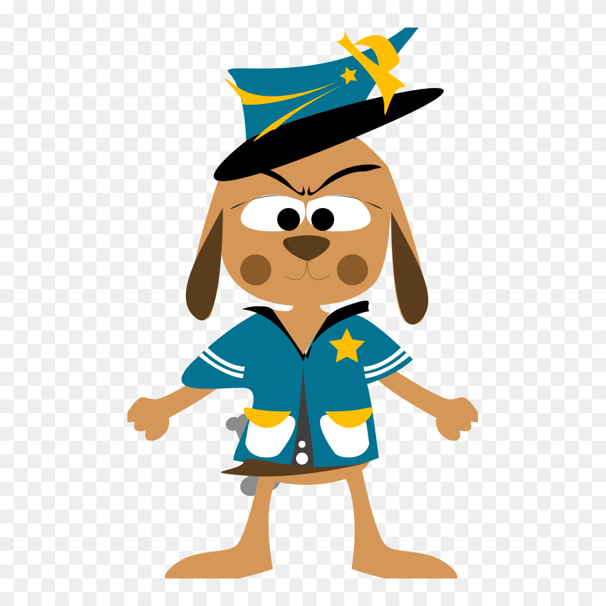 Perro Policia Dibujo Free Clipart